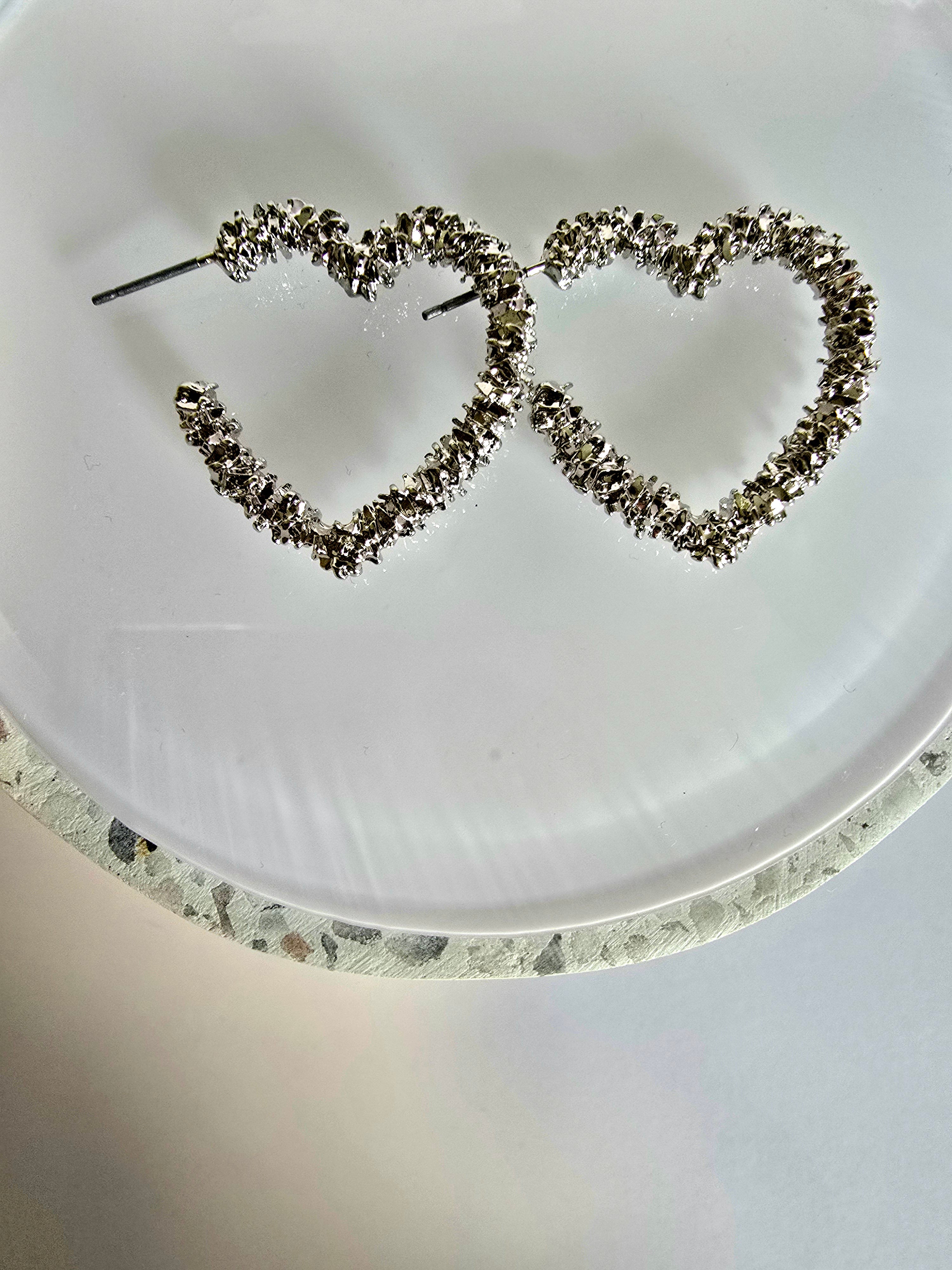 Isa Hjerte Øreringe