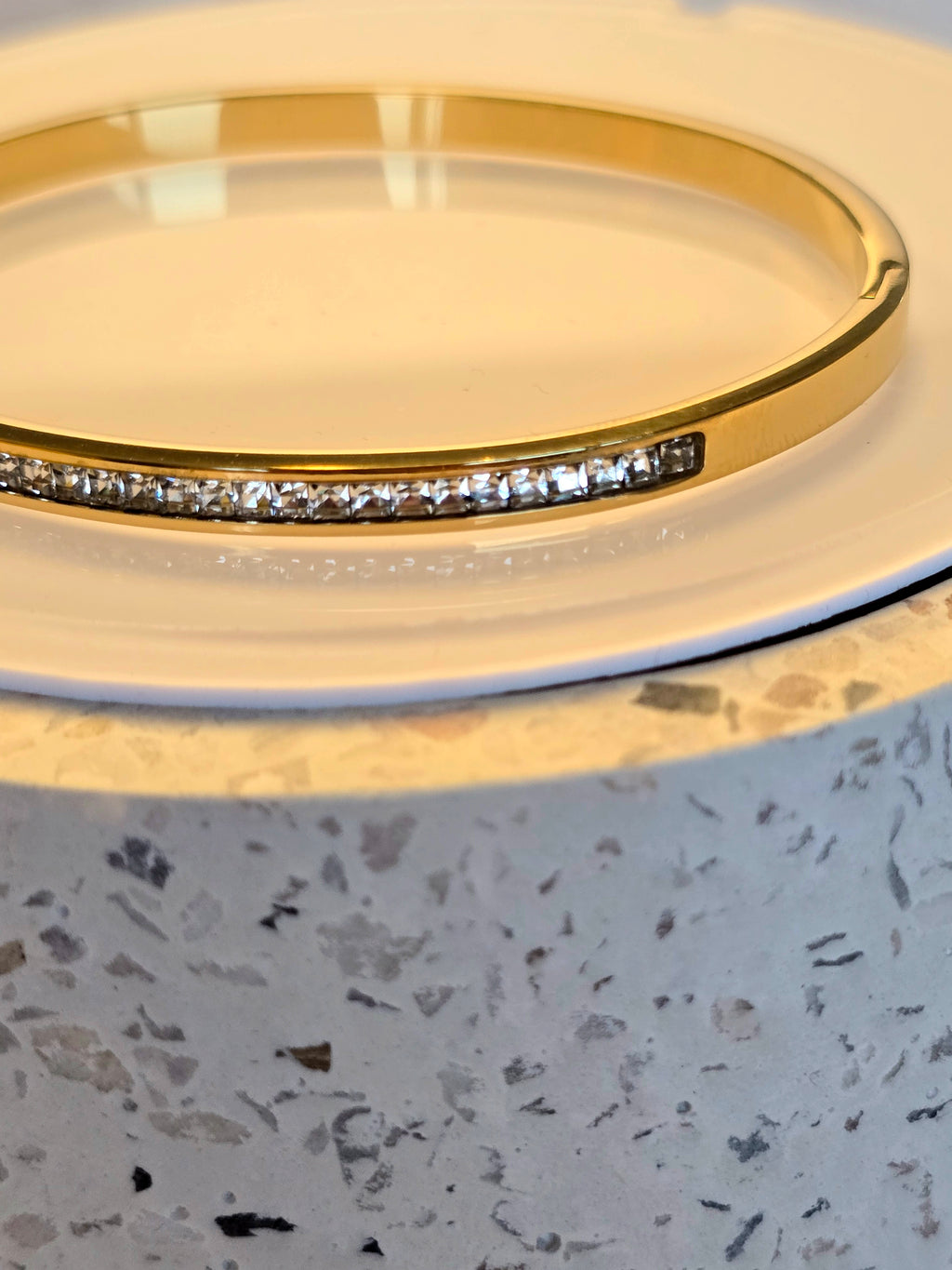 Isa Crystal Bangle