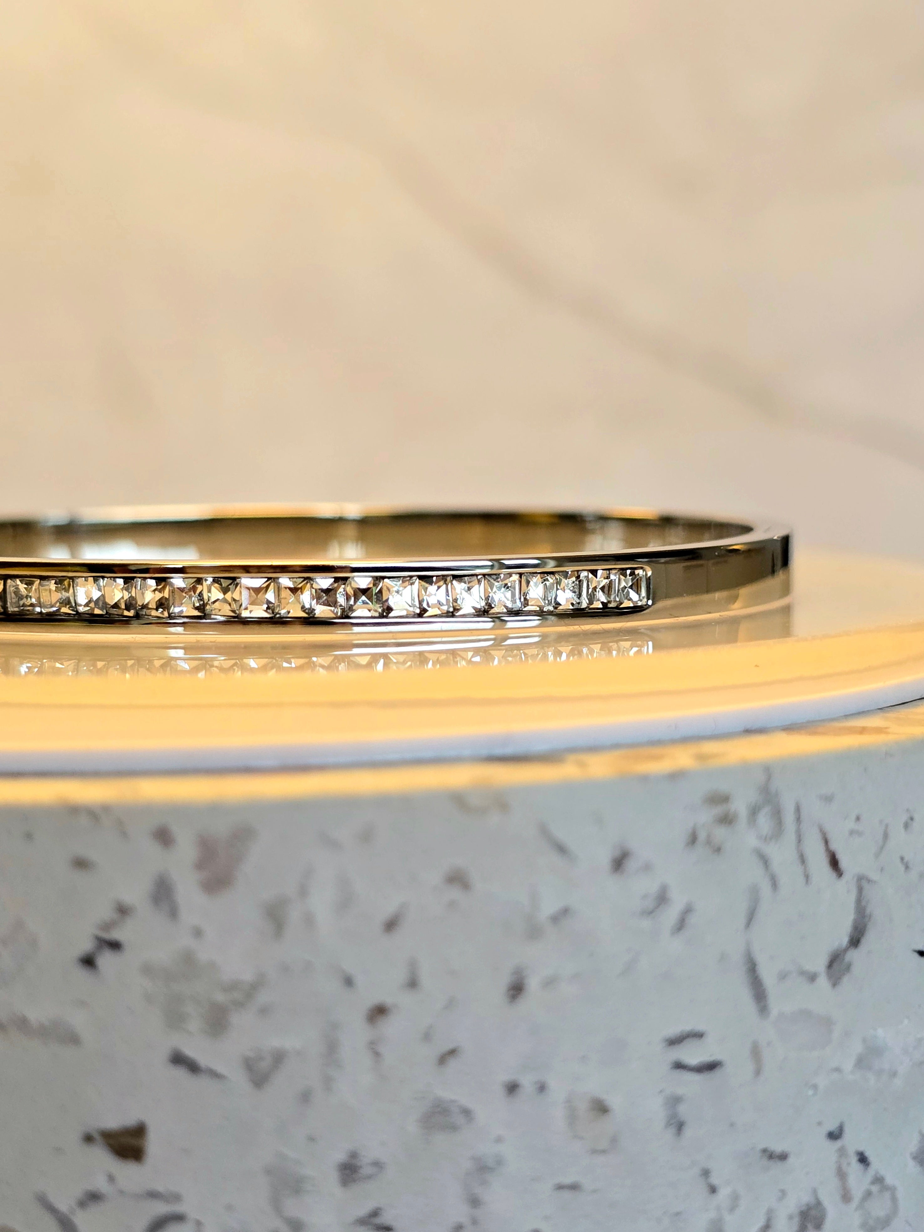Isa Crystal Bangle