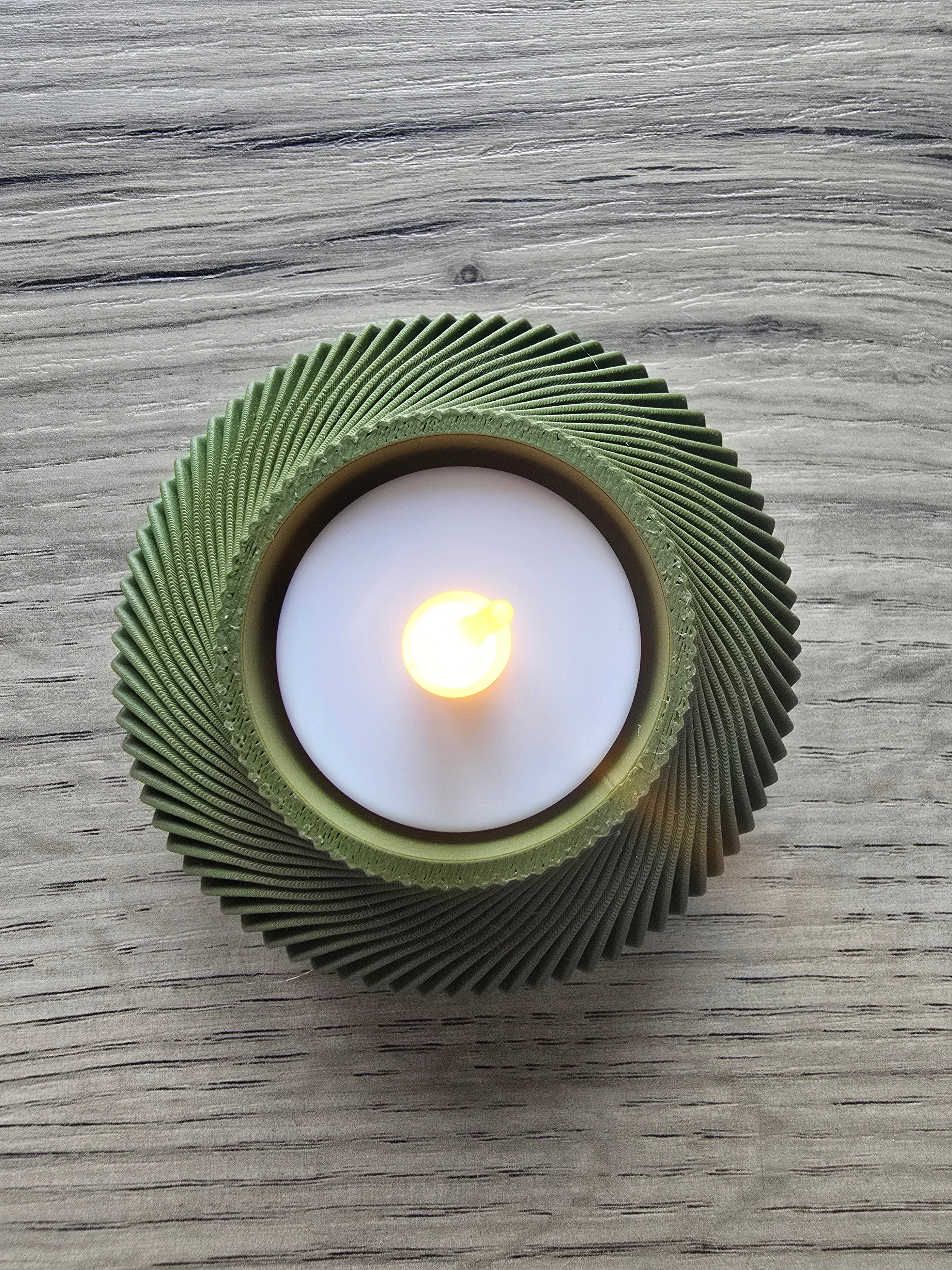 Riflede/Snoede Lysestage