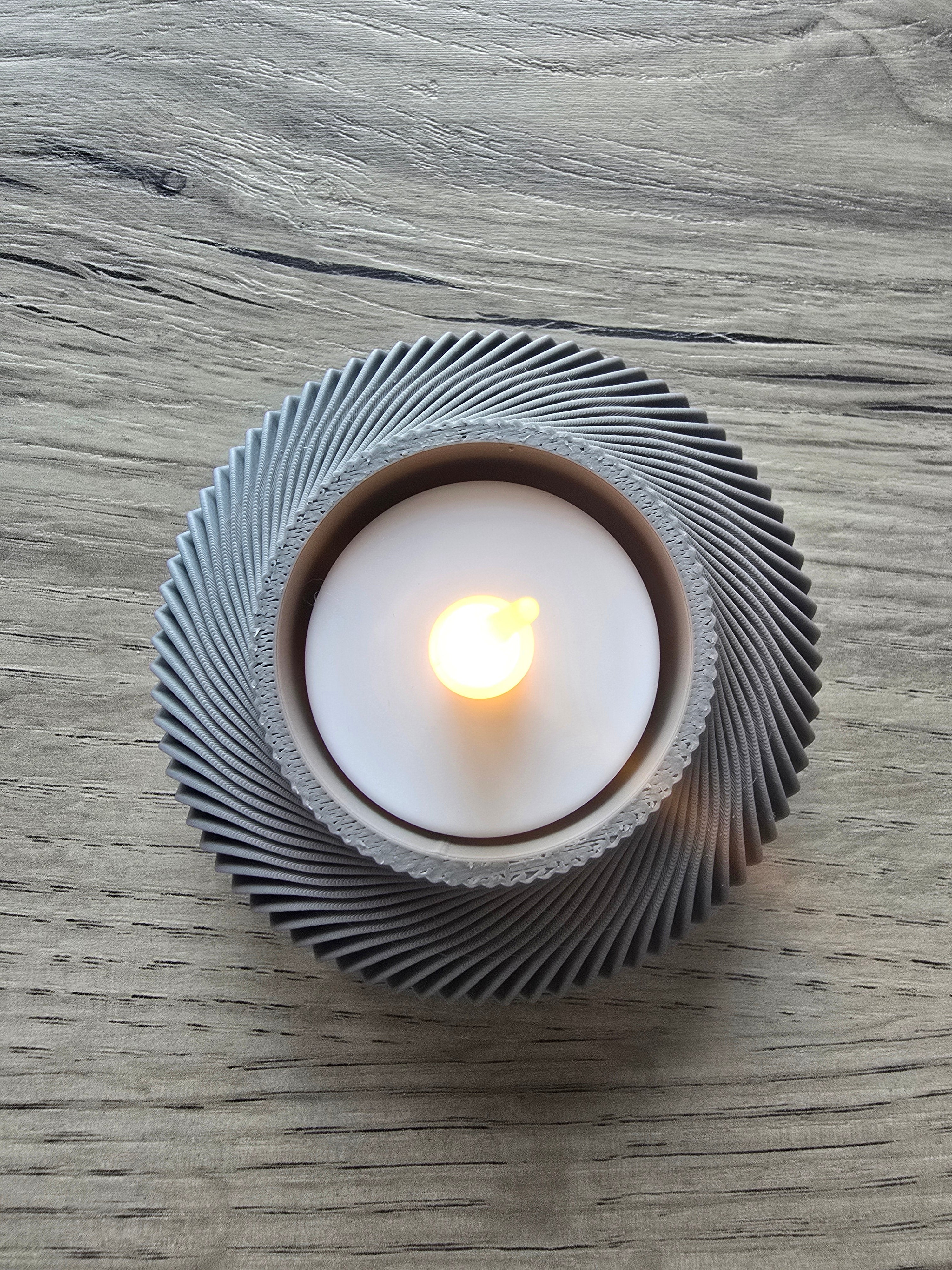 Riflede/Snoede Lysestage