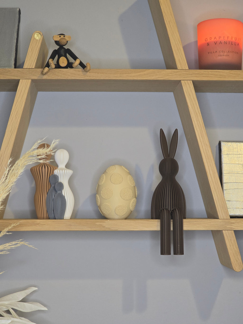 Påskeæg med "fuzzy" pletter