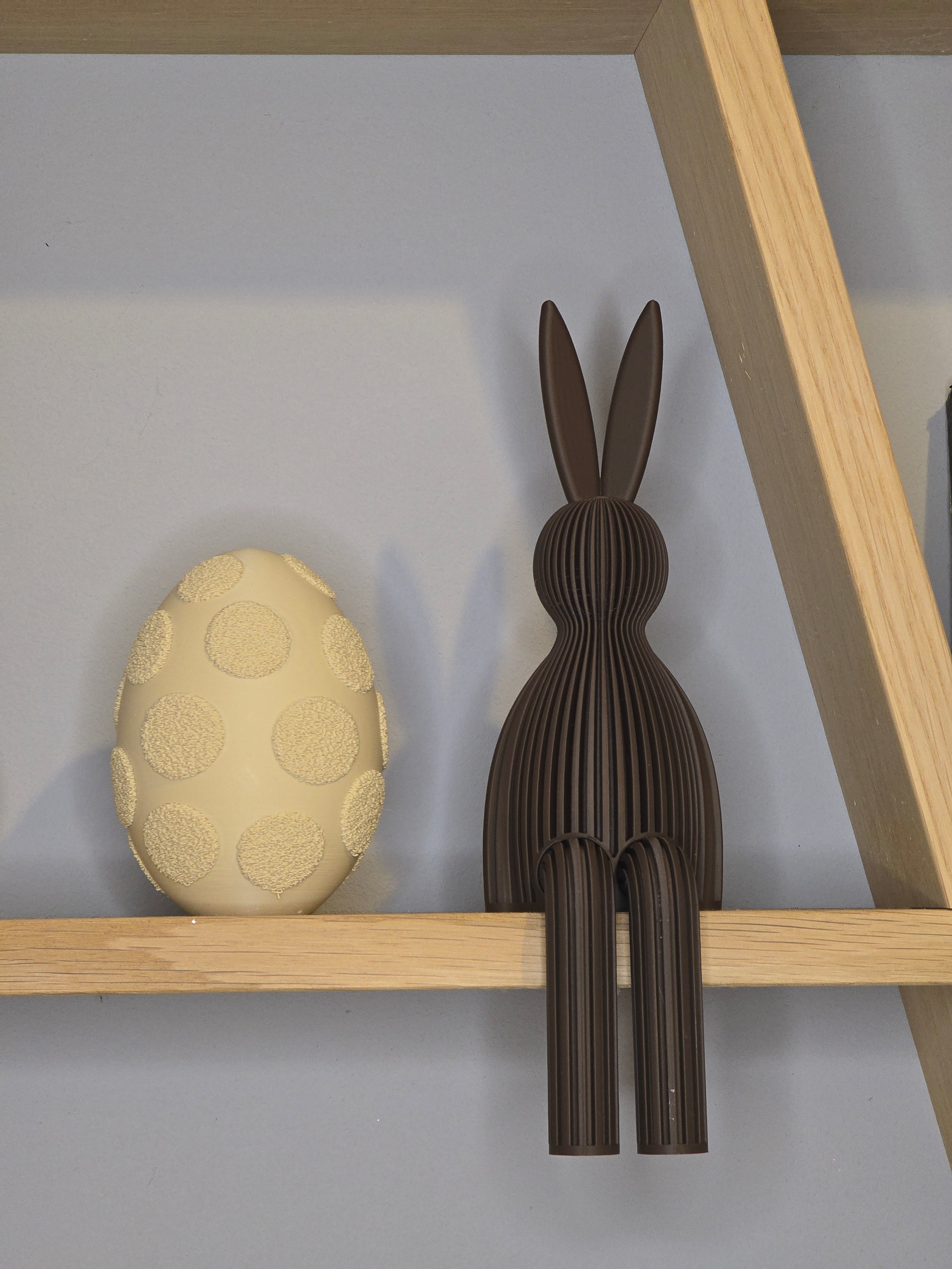 Påskeæg med "fuzzy" pletter