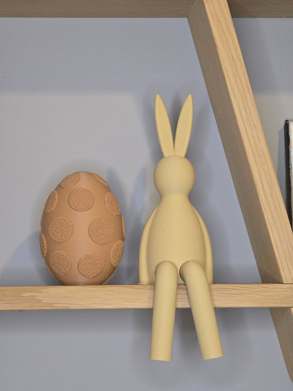 Påskeæg med "fuzzy" pletter