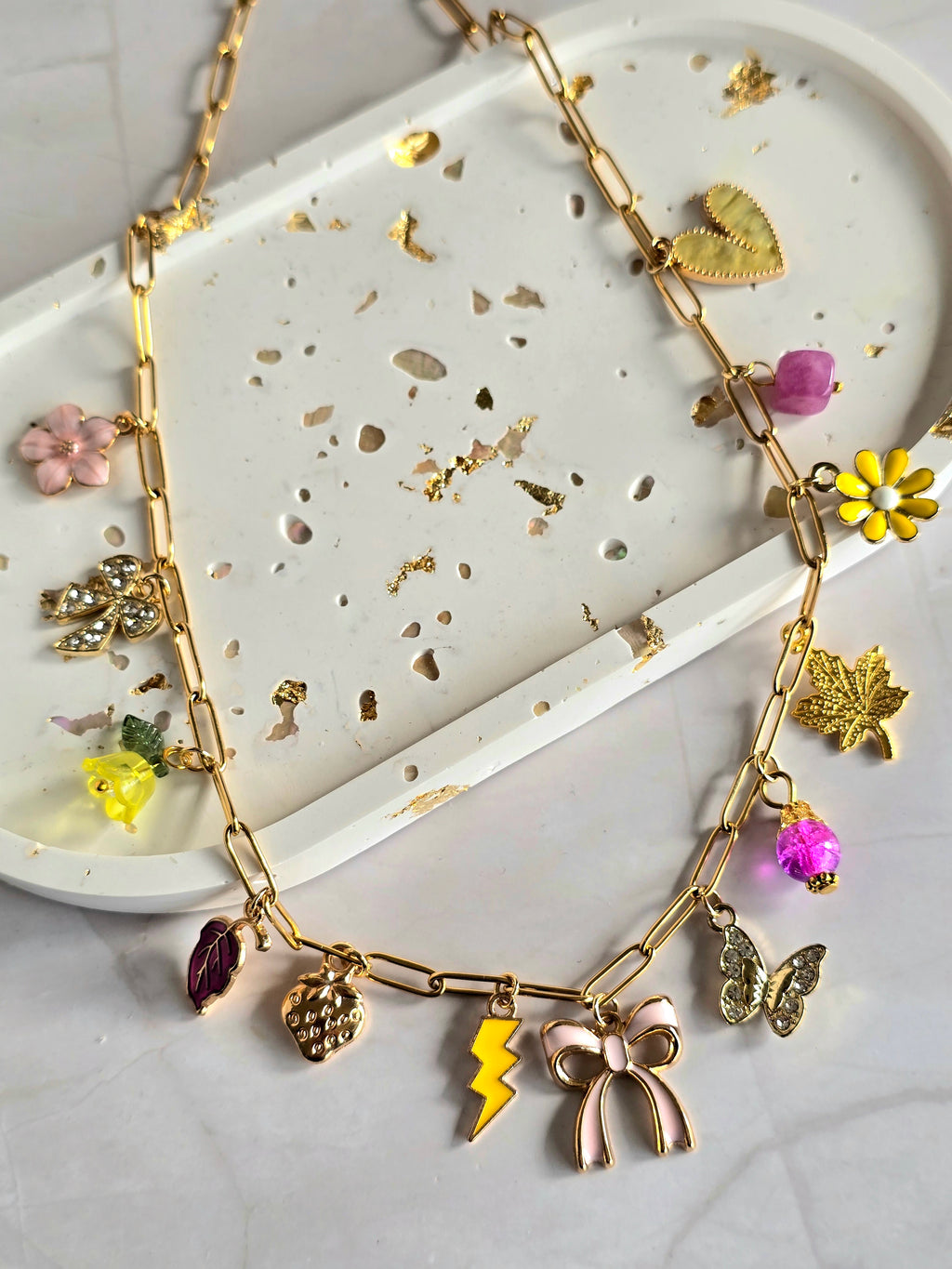 Pink and Yellow