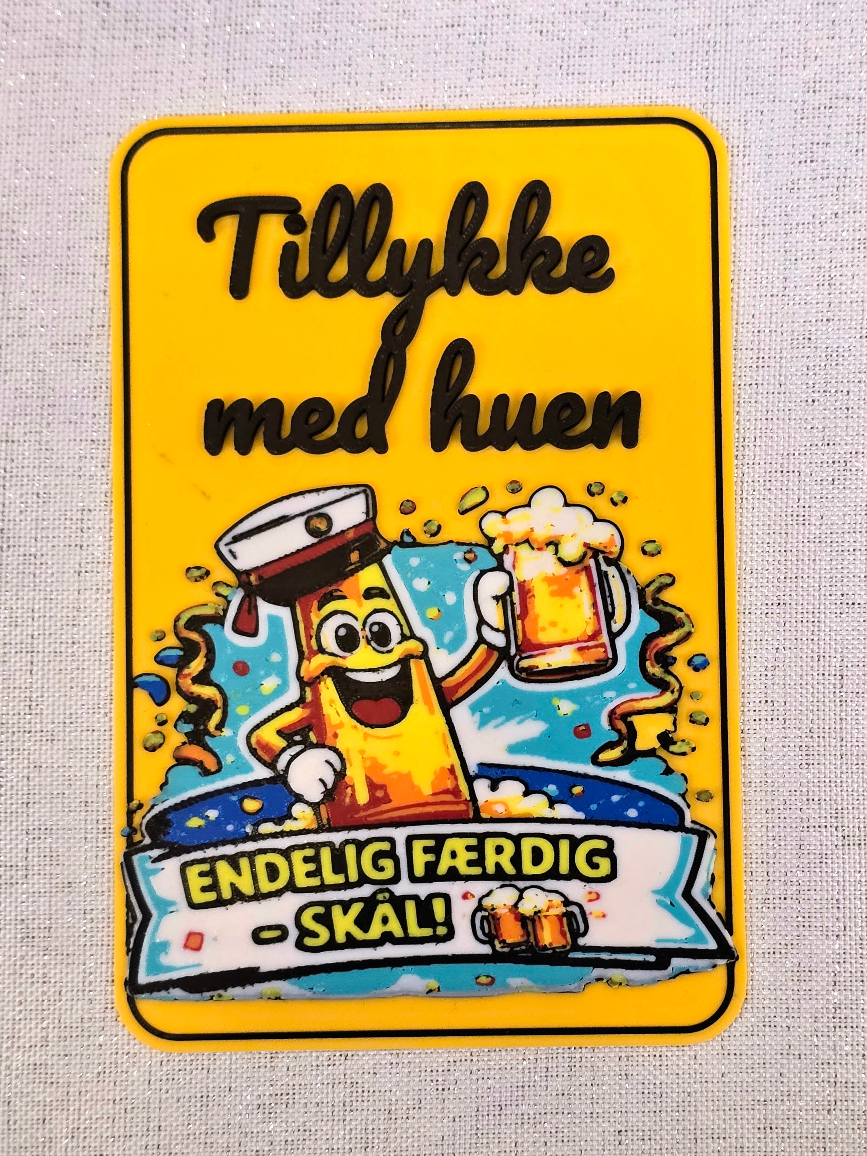 Student rød hue