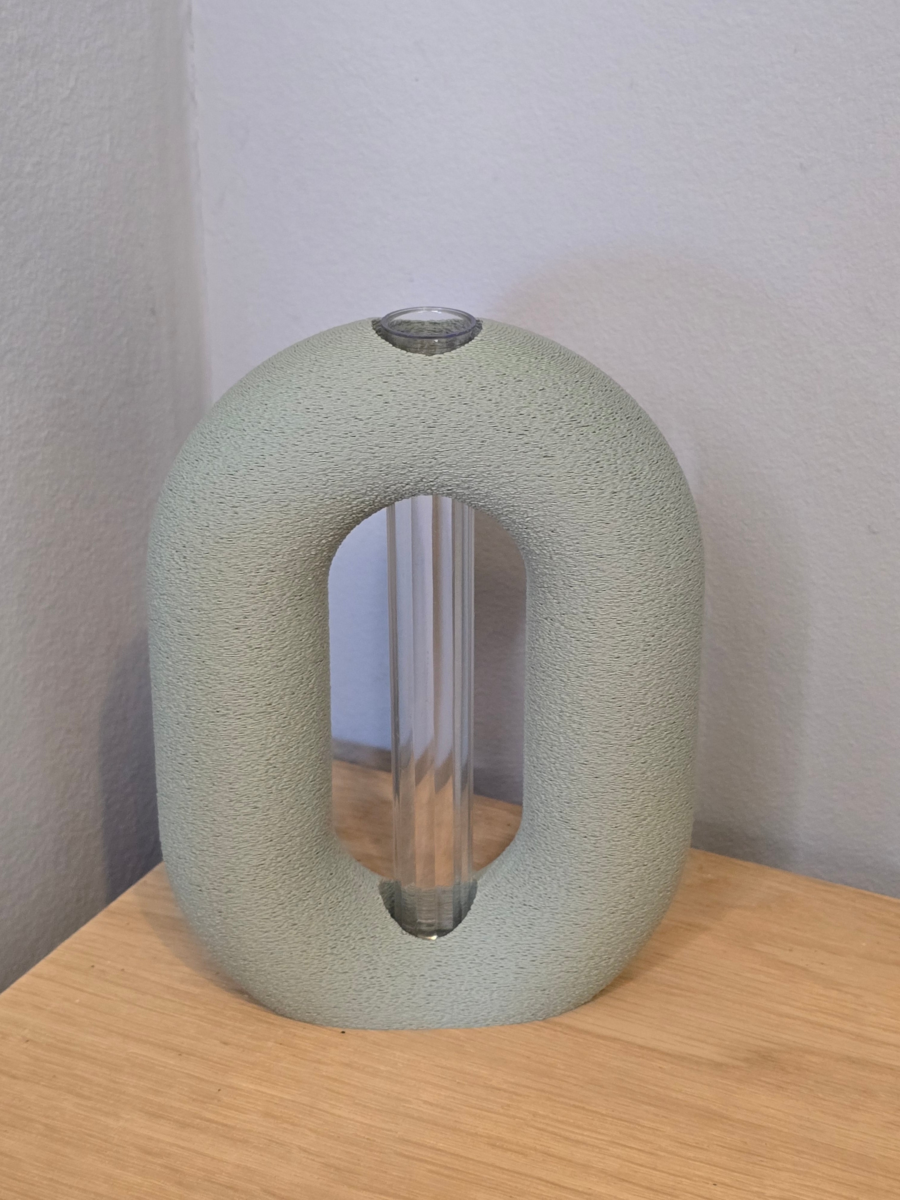 Oval cylindervaser