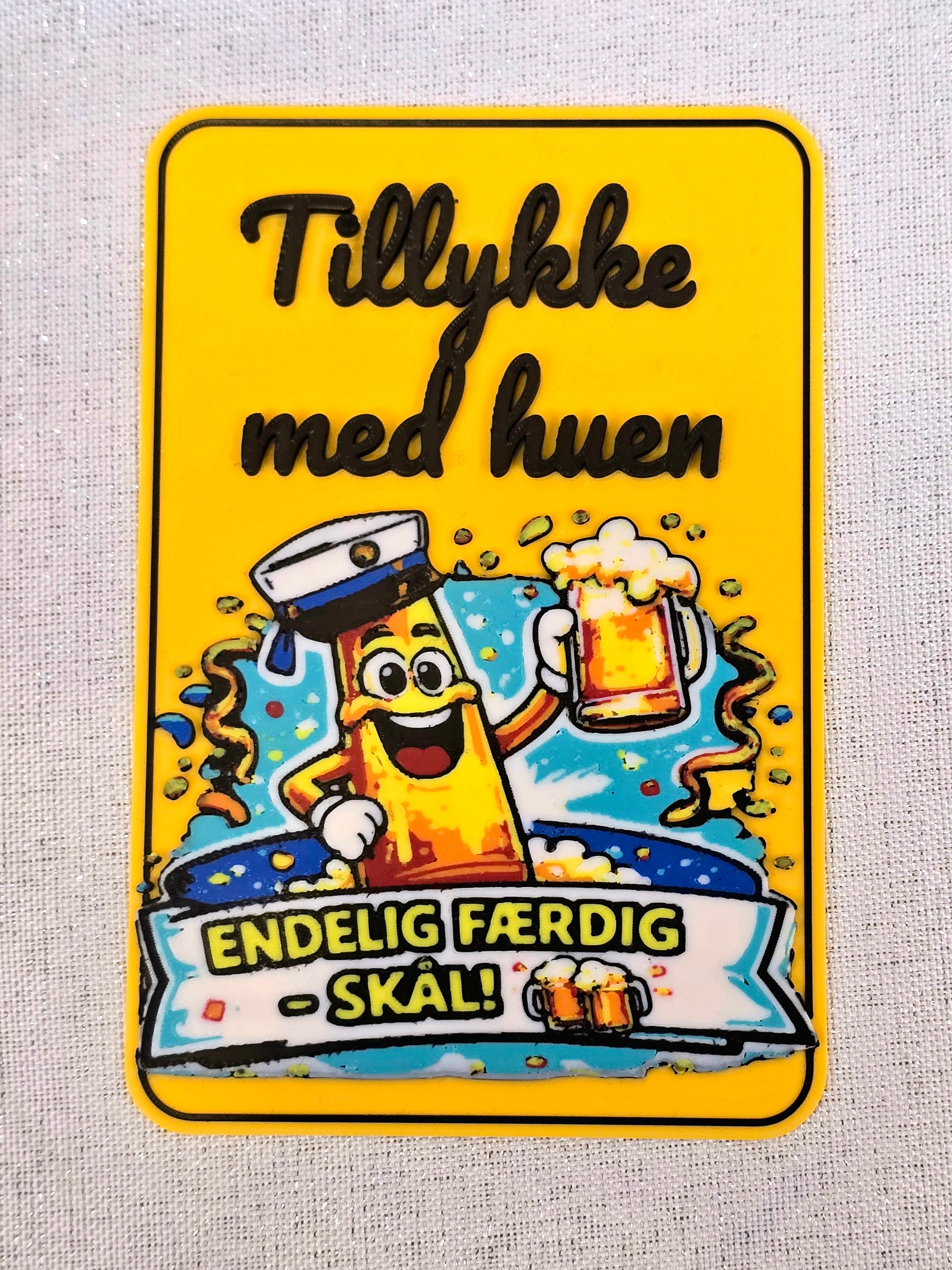 Student blå hue