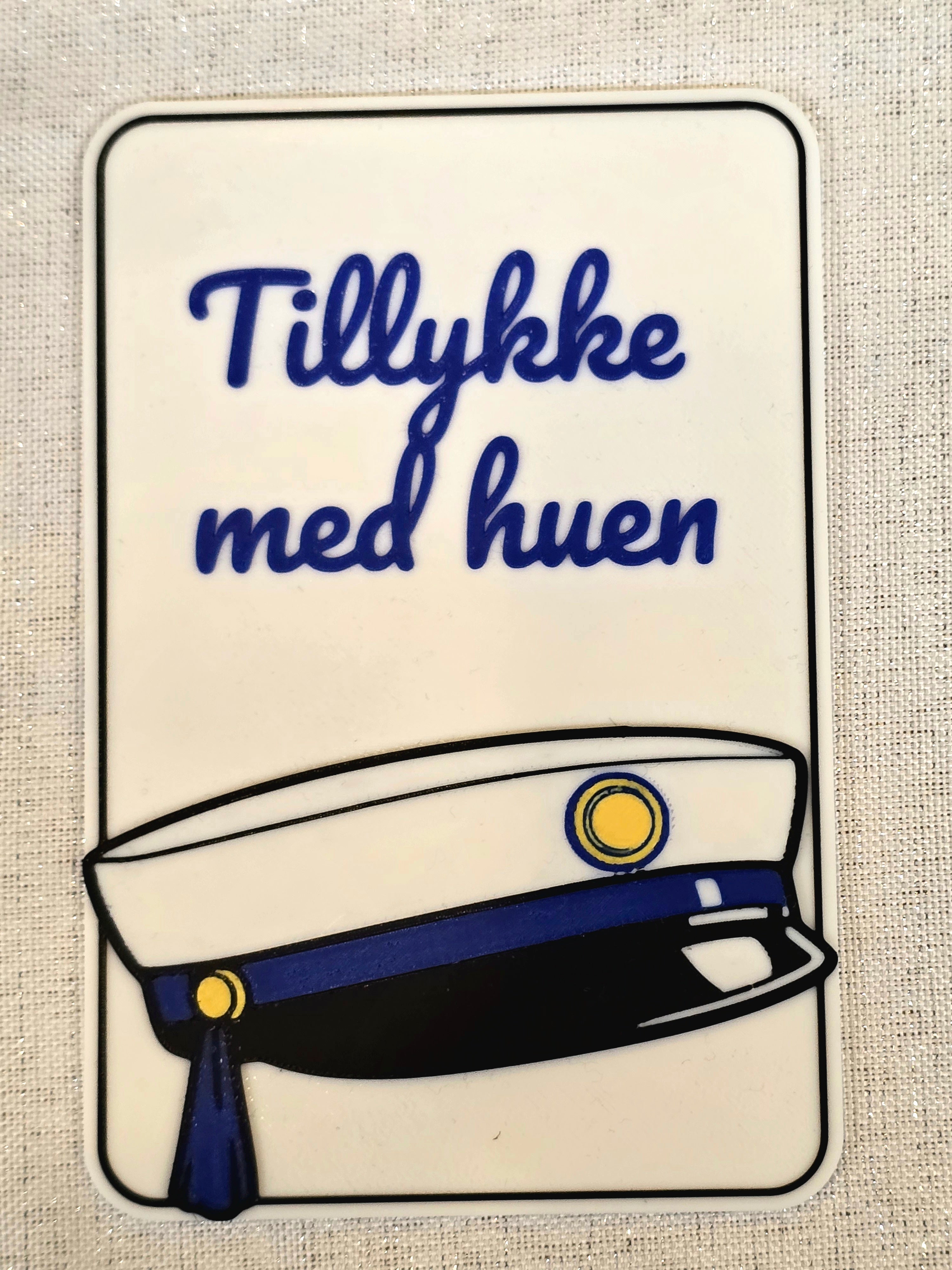 Student blå hue